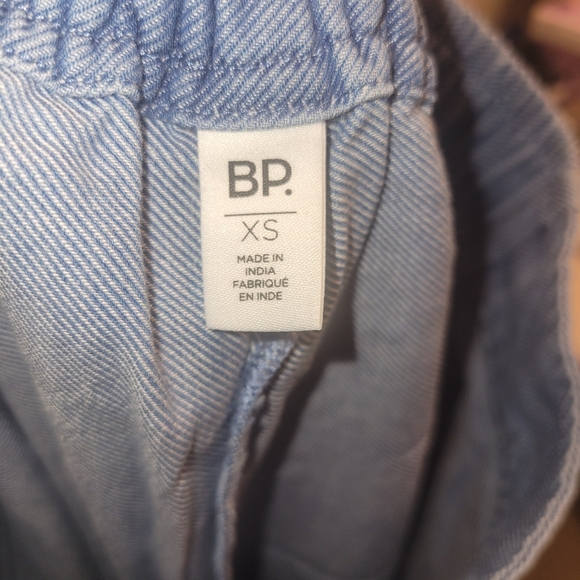 BP lightweight summer denim high waist wide leg loose fit jeans XS - Picture 3 of 9